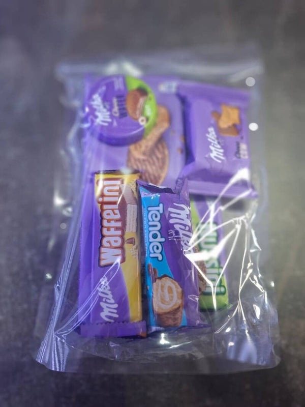Milka Tüte Mit 7 Sachen