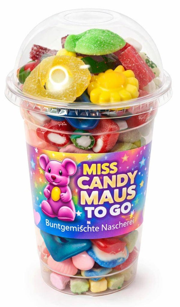 Miss Candy Maus TO GO Becher (400g) 🍬