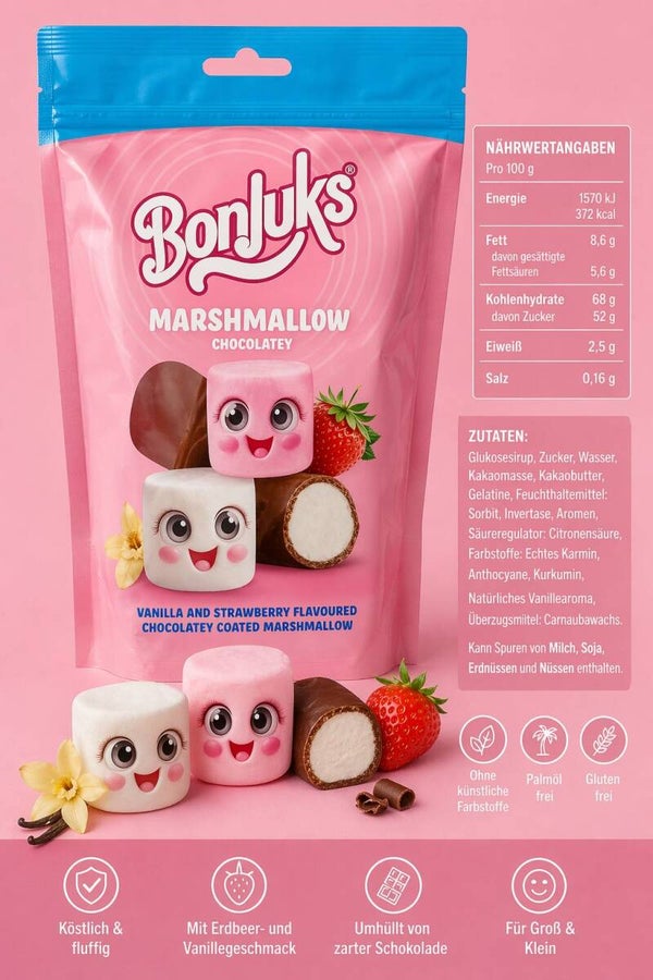 BONJUKS MARSHMALLOW CHOCOLATE (Halal) 50 g