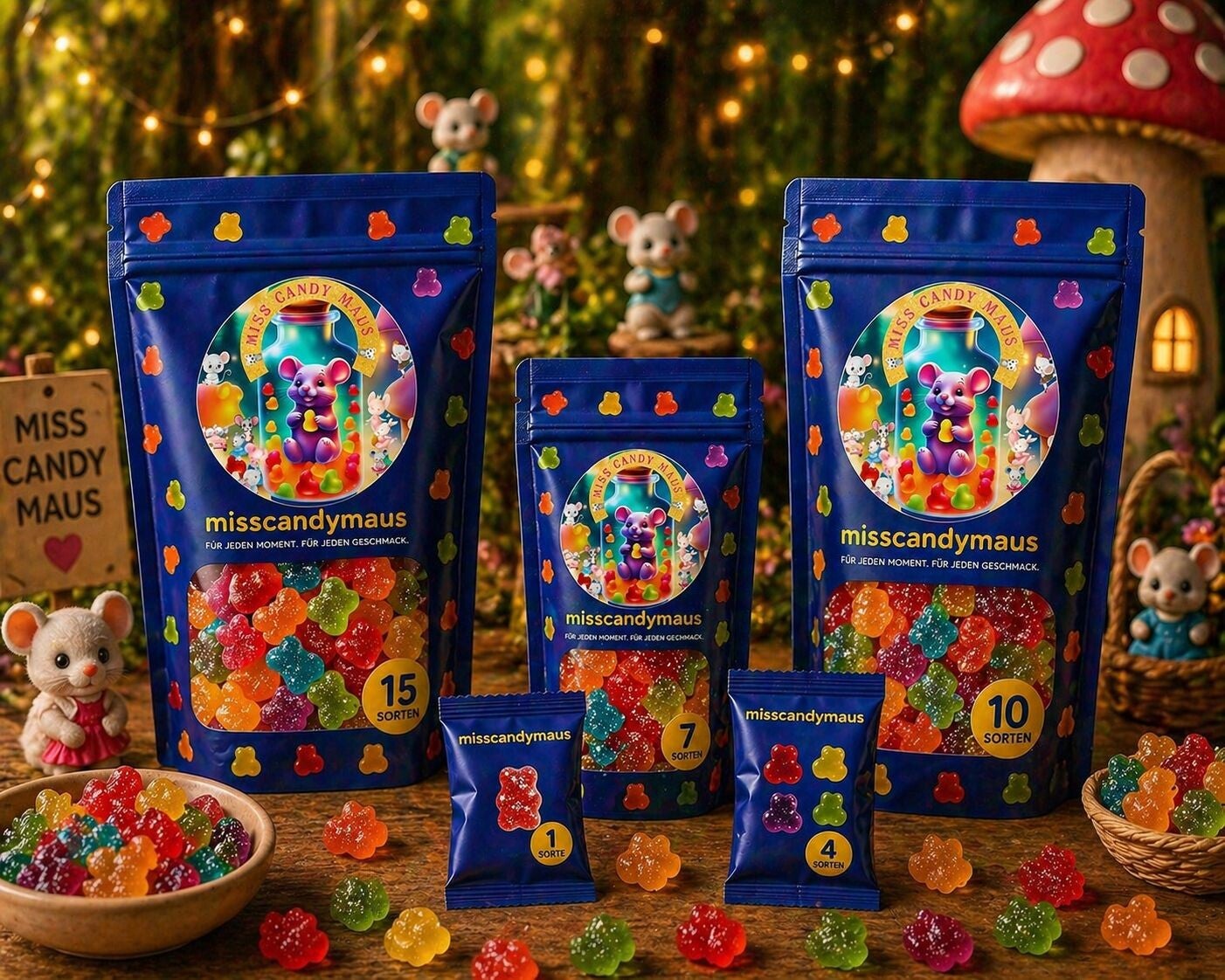 Candy Mix 500g - bis 10 Sorten auswählbar | Perfekt für Party & Snacks 🎉