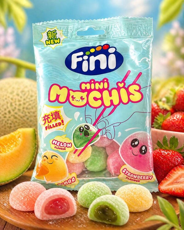 🍡 Fini Mini Mochis 60g  – Gefüllte Frucht Mochis | Süß & Soft Candy Mix