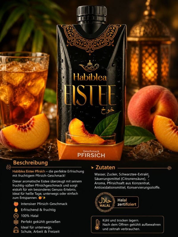 🥛 Habiblea Eistee Pfirsich