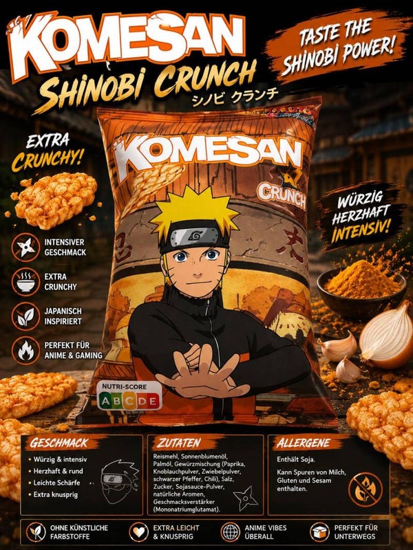 KOMESAN Naruto – Shinobi Chess Crunch ♟️⚡[