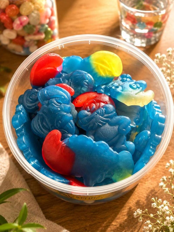 Super XXL Schlümpfe – süßer Genuss für nur 1€!“ 🍬💙