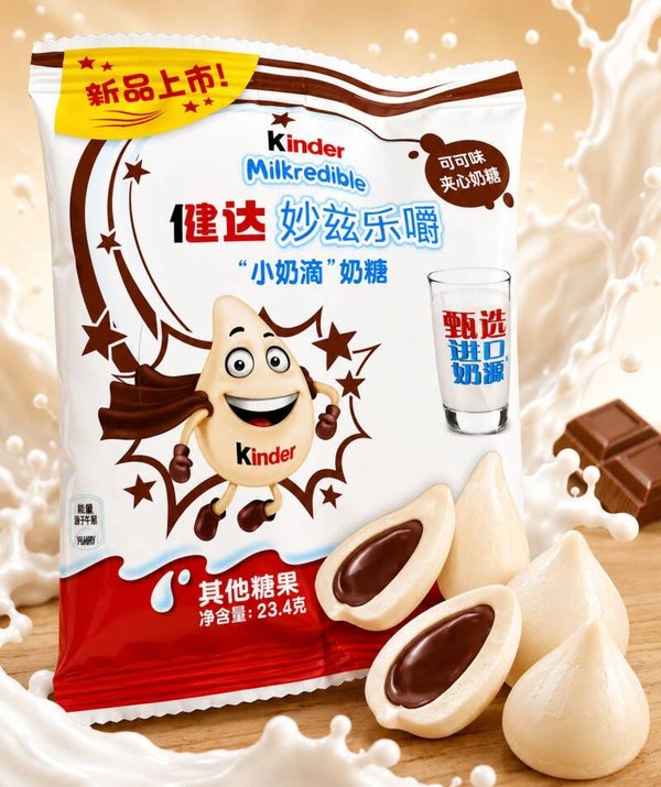 Kinder Milkredible – Choco Cream Drops 🍫🥛