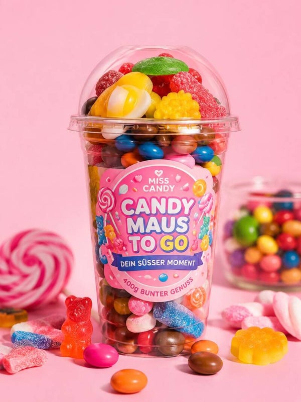 Miss Candy Maus TO GO Becher (400g) 🍬