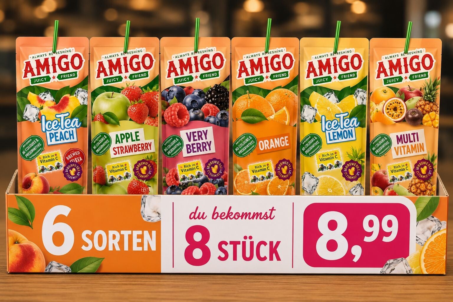 Amigo Bundle 8 Stück🥤