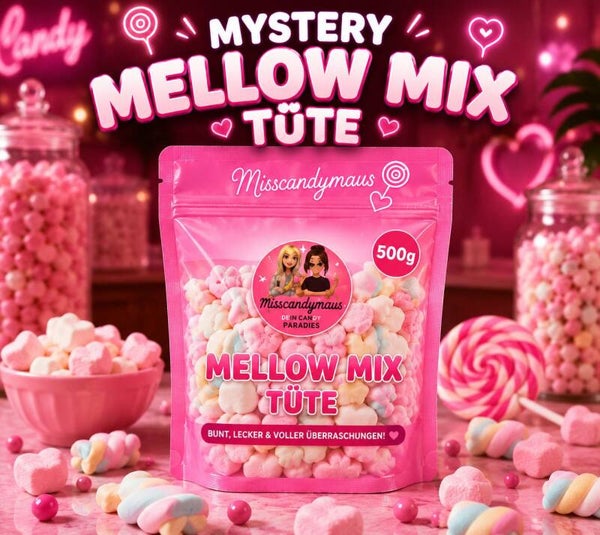 🍡 Mystery Mellow Mix Tüte – 500g Überraschung 💖