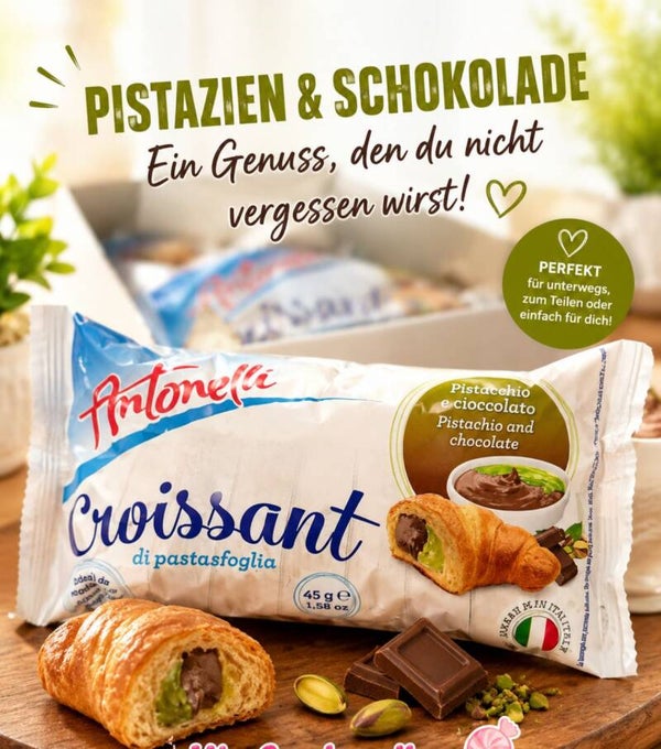 Antonelli Croissant Choco/Pistazie 45g