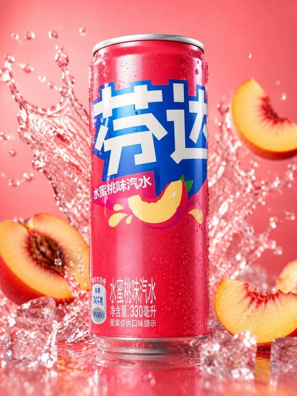 🍑✨ Fanta Peach – China Edition