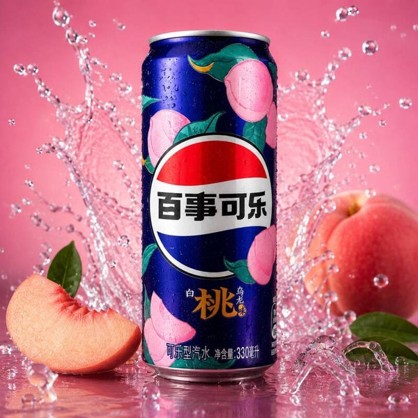 Pepsi White Peach - China Edition🔥