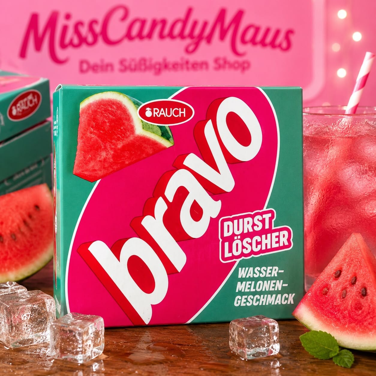 Bravo WASSER MELONEN GESCHMACK 500 ML