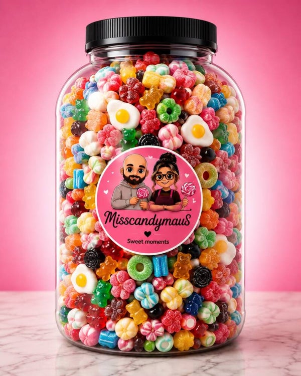 Mega  Candy-Mix 1 Kilo Bottle - 100 Sorten🔥