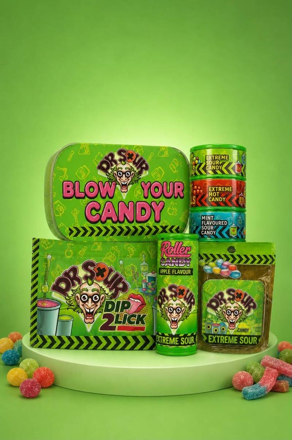 🇺🇸 American Dr. Sour Candy Set – 5-teilig