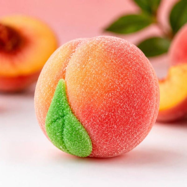 🍑 Marshmallow & Gummy Peach – 120 g