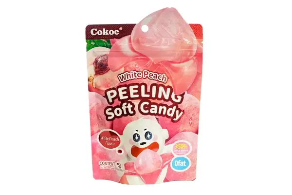 White Peach Peeling soft Candy (Halal)