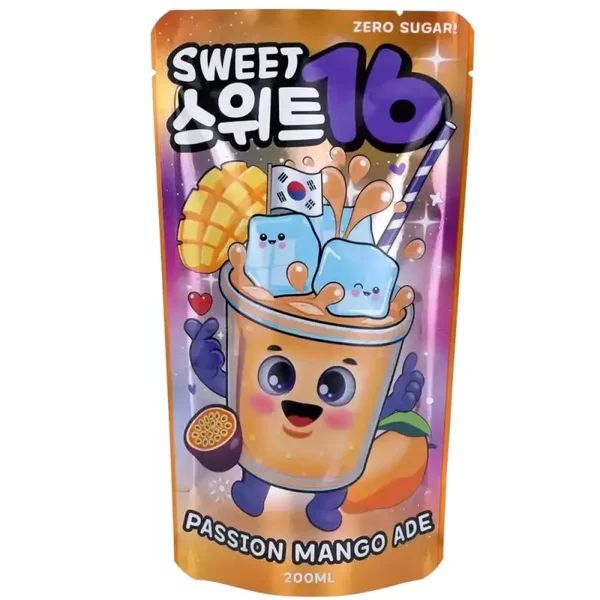 Sweet 16-Passion Mango ZERO SUGAR 200ml