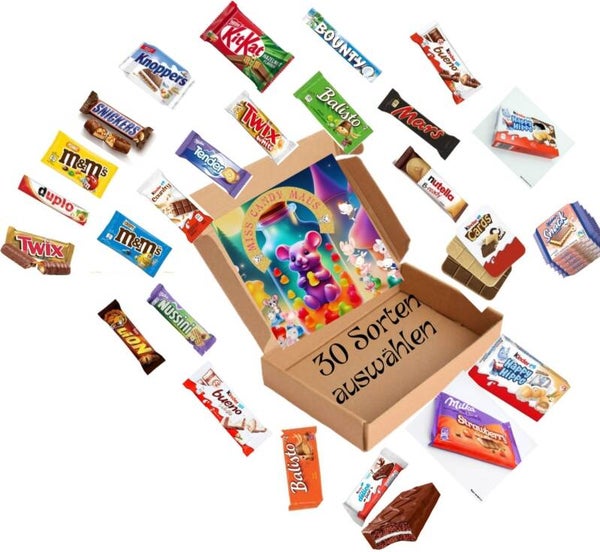 30 Stück Schokoriegel