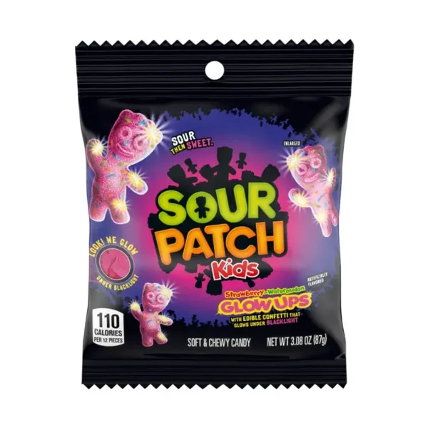 Sour Patch Kids Glowups Soft Candy 87g