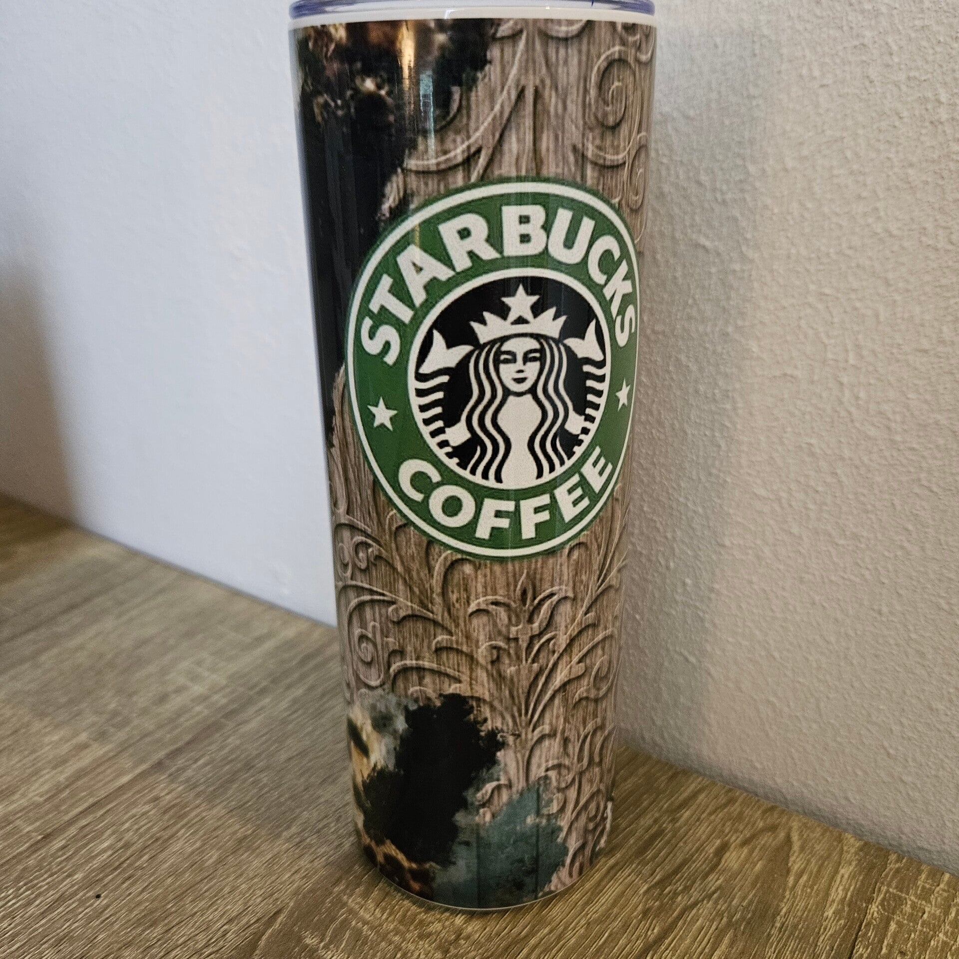 Tumbler rvs bedrukt met starbucks