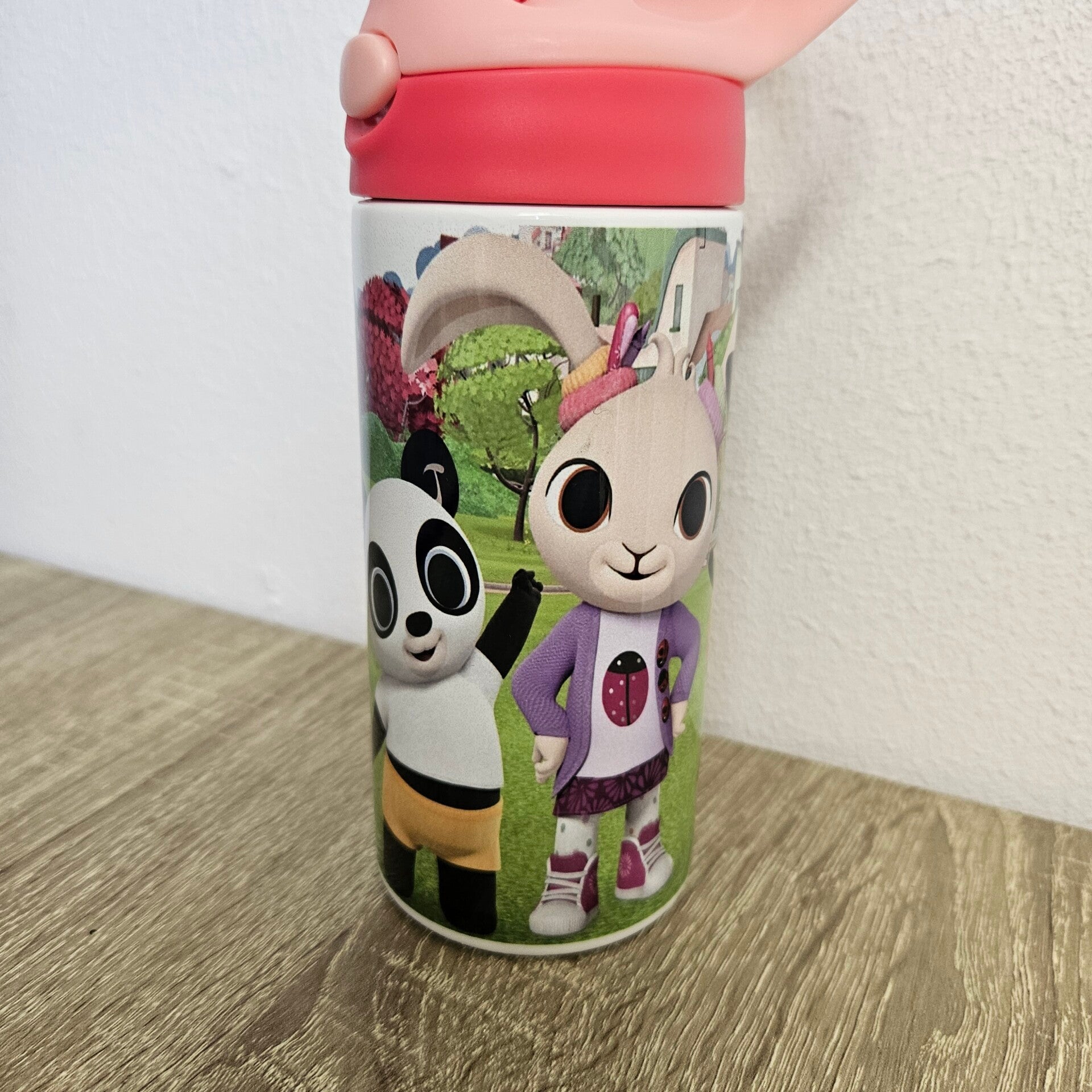 350ml Flip top drinkbeker in verschillende kleuren