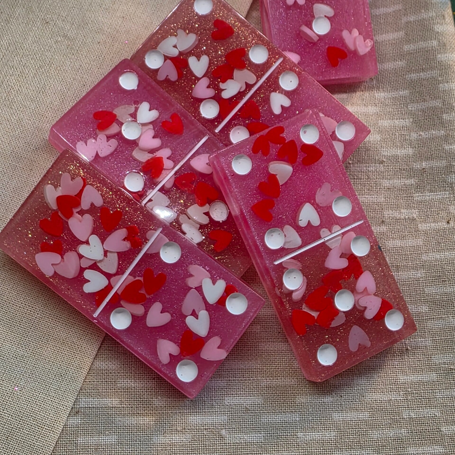 Verschillende Domino spel van Epoxy