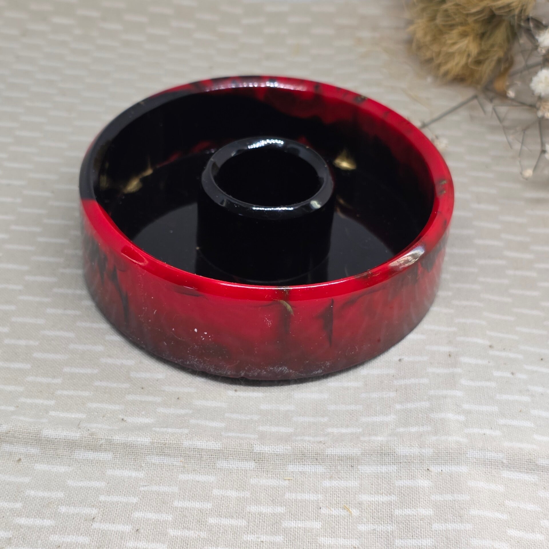 Epoxy Kaarsenstandaard metalic kleur