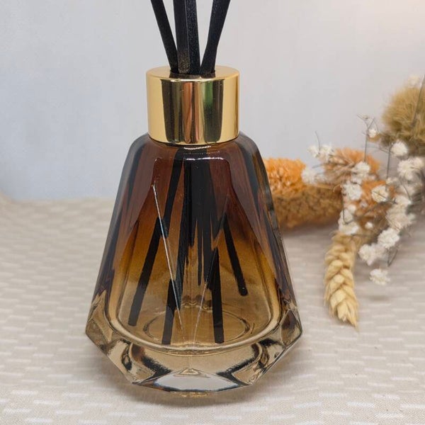 Complete geurset  hoekige amber gold 60 ml