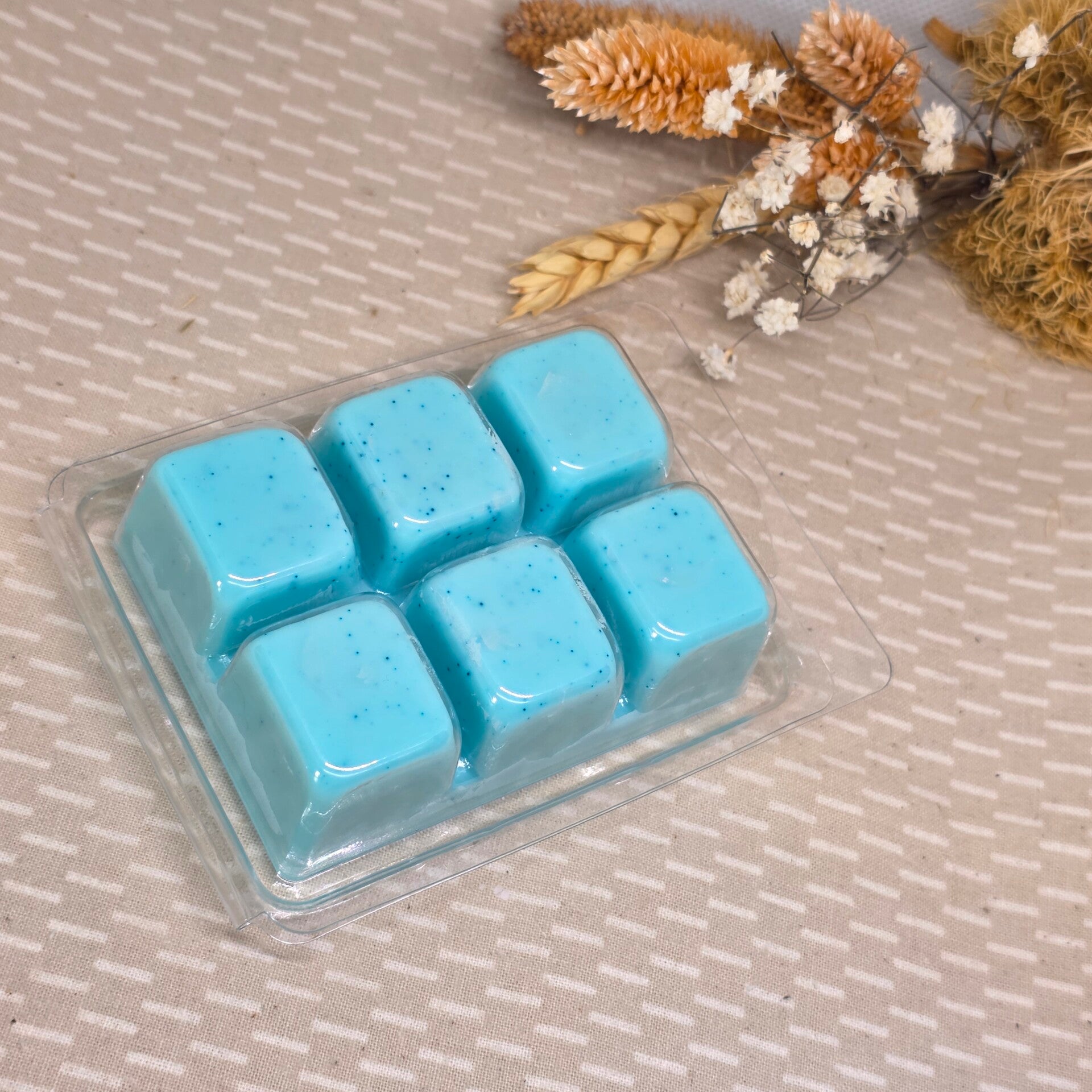 Vierkantjes Waxmelt met de geur Verrose