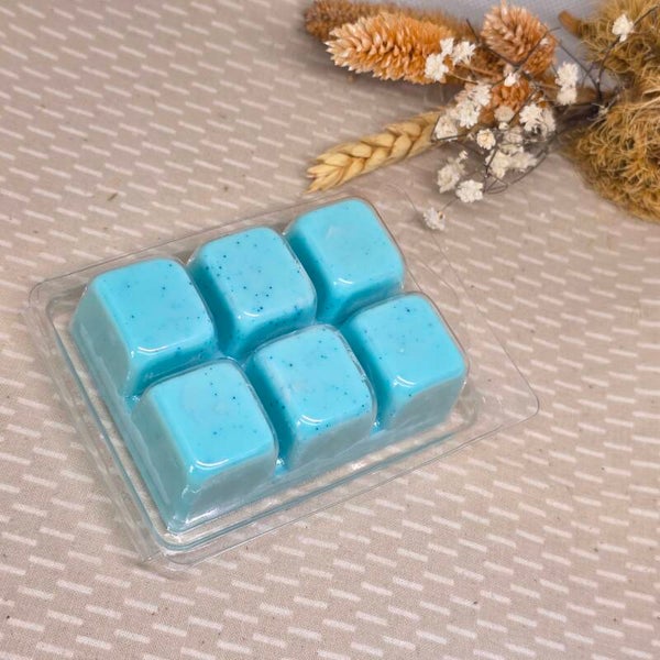 Vierkantjes Waxmelt met de geur Verrose