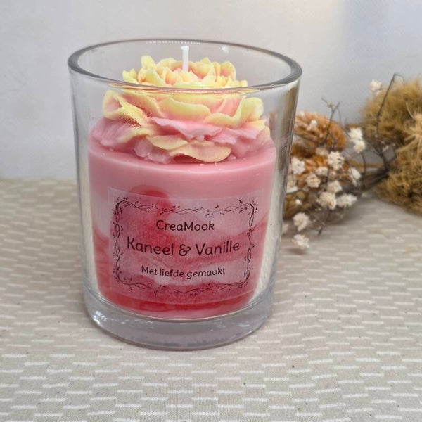 Geurkaars Kaneel/Vanille