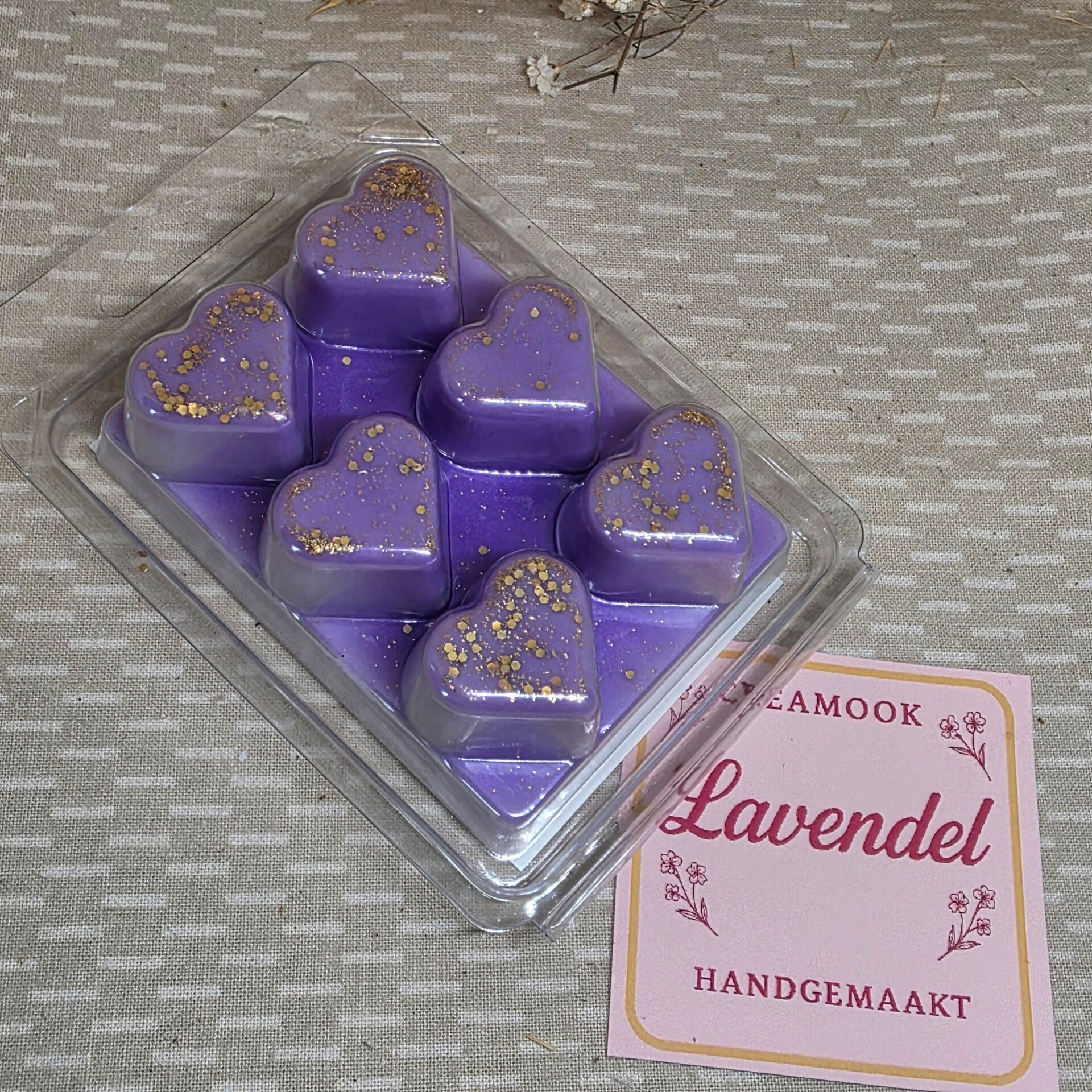 Waxmelt met de geur Lavendel