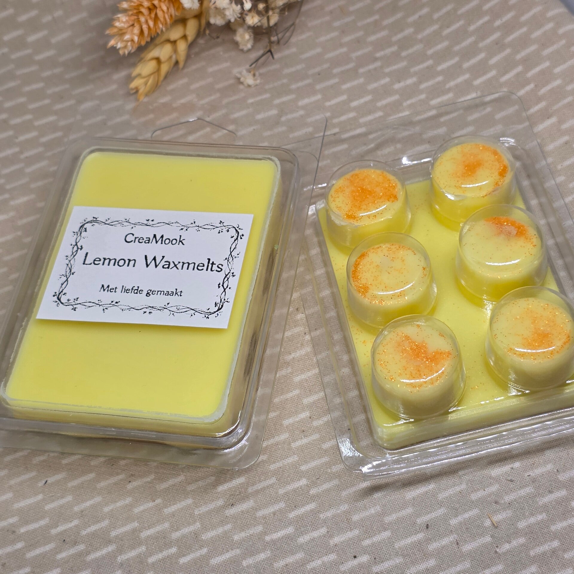 Waxmelt met de geur Lemon