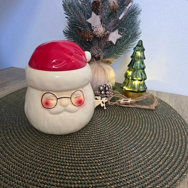 Kerstman waxmeltbrander