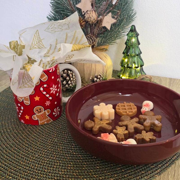 Kerst Mok met waxmelts Gingerbread