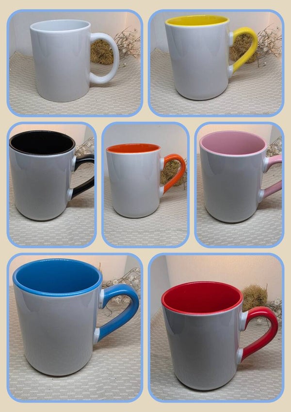 Gekleurde Mok te personaliseren naar wens