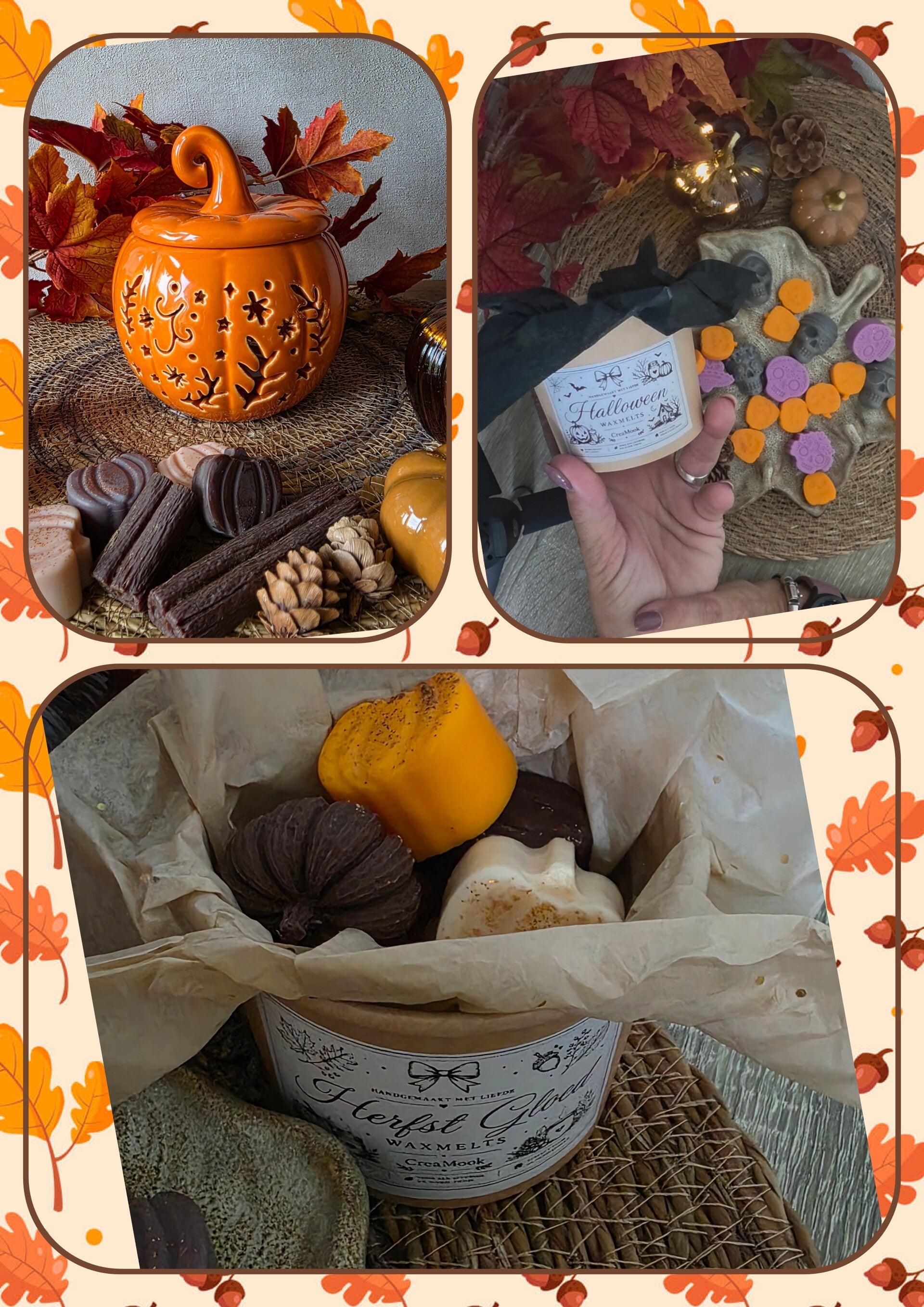 Combi set 2. Waxmeltbrander met waxmelts box