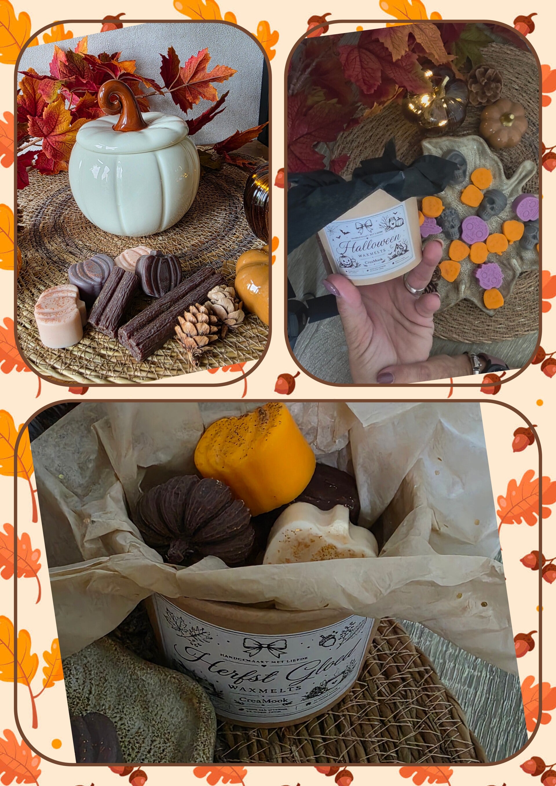Combi set 1. Waxmeltbrander met waxmelts box