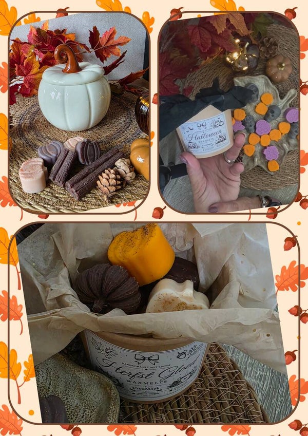 Combi set 1. Waxmeltbrander met waxmelts box