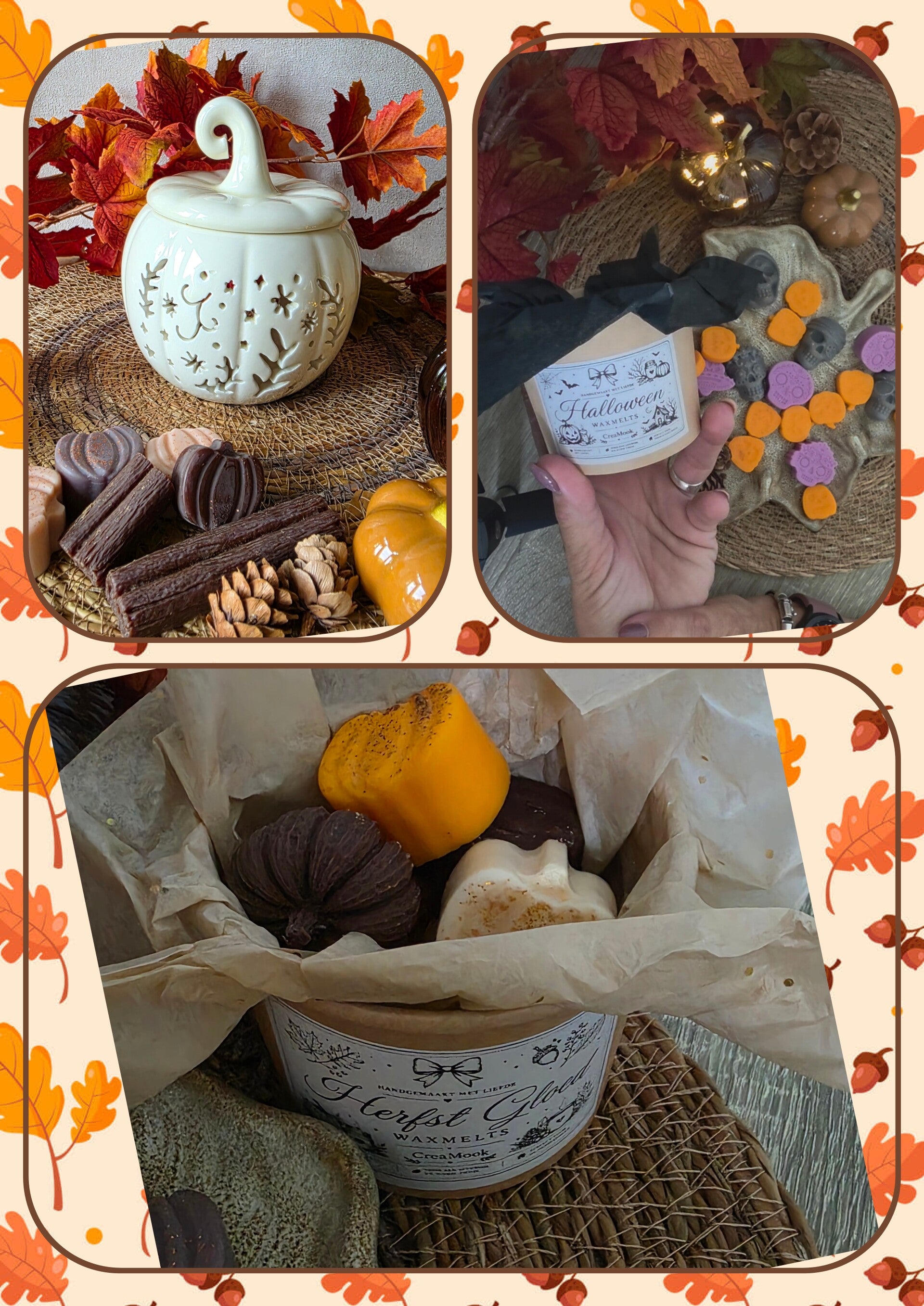Combi set 4. Waxmeltbrander met waxmelts box