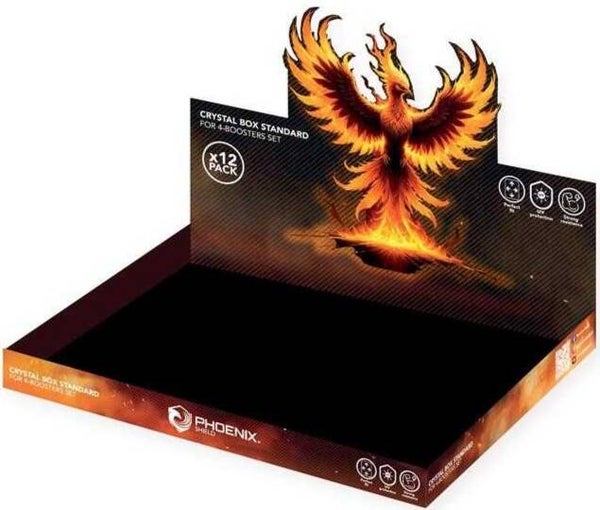 Protections semi rigide pour coffrets 4 boosters pokémon