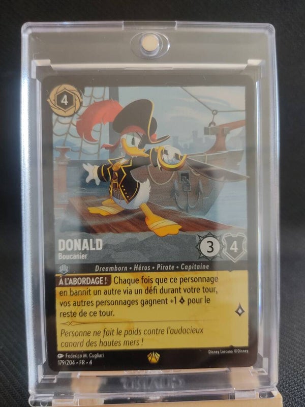 CARTE LORCANA Donald Boucanier Chapitre.4