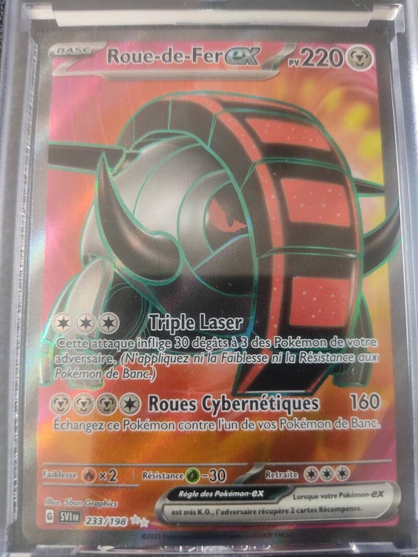 CARTE POKÉMON Roue-de-Fer EX