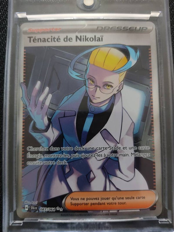 CARTE POKEMON Ténacité de NikolaÏ