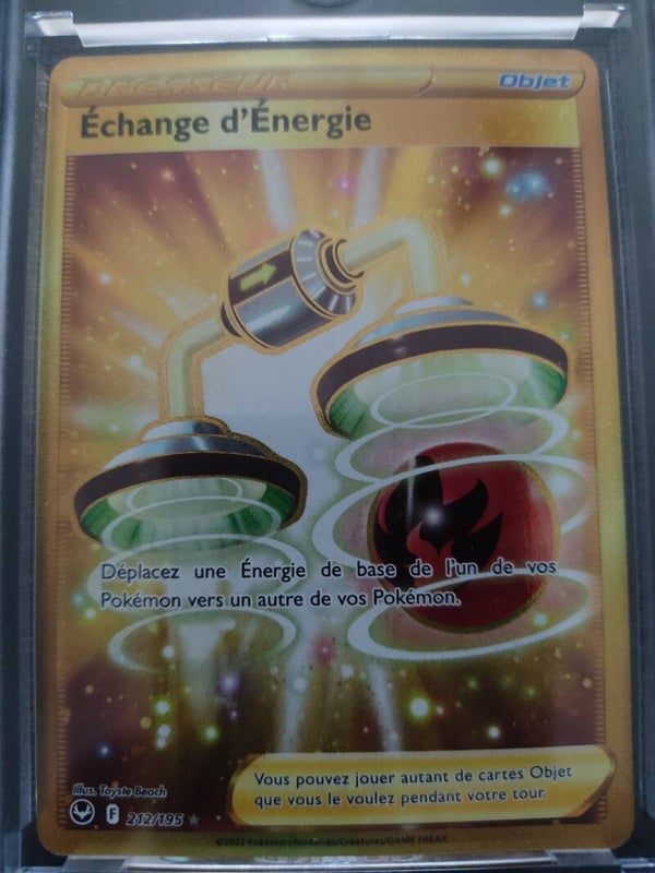 CARTE POKEMON Echange D'Energie