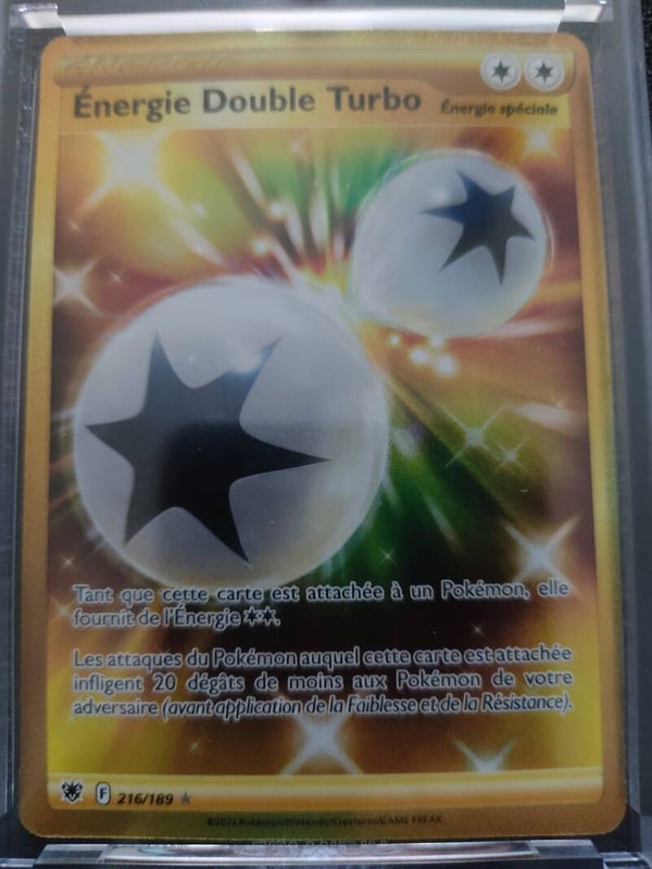 CARTE POKEMON Energie Double Turbo