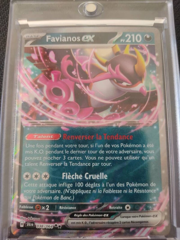 CARTE POKEMON Favianos EX
