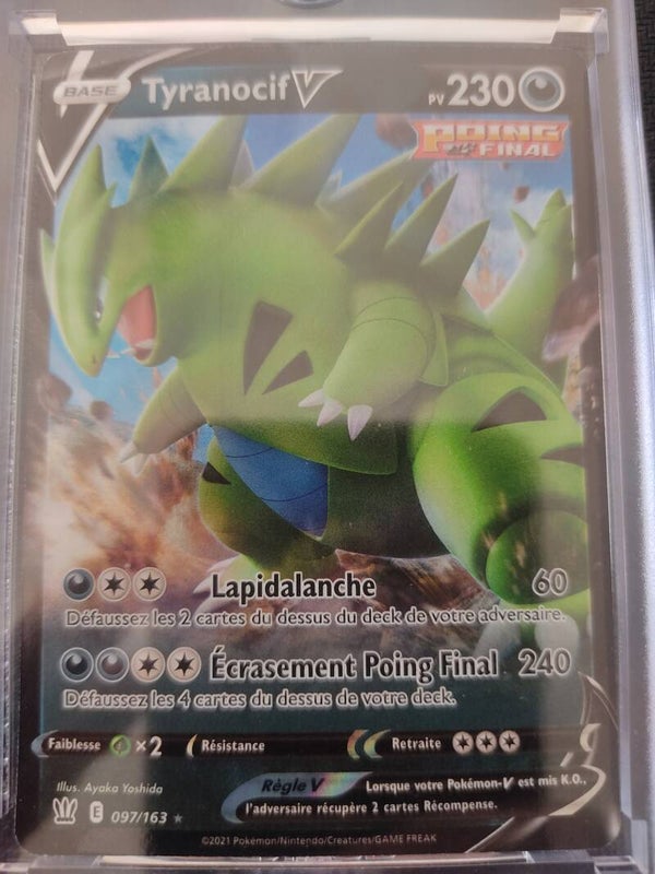 CARTE POKEMON Tyranocif V