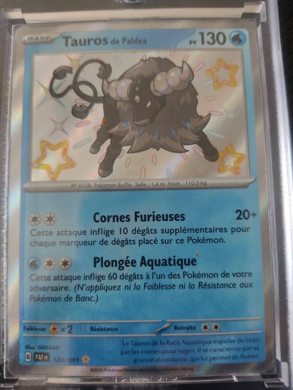 CARTE POKEMON Tauros de Paldéa