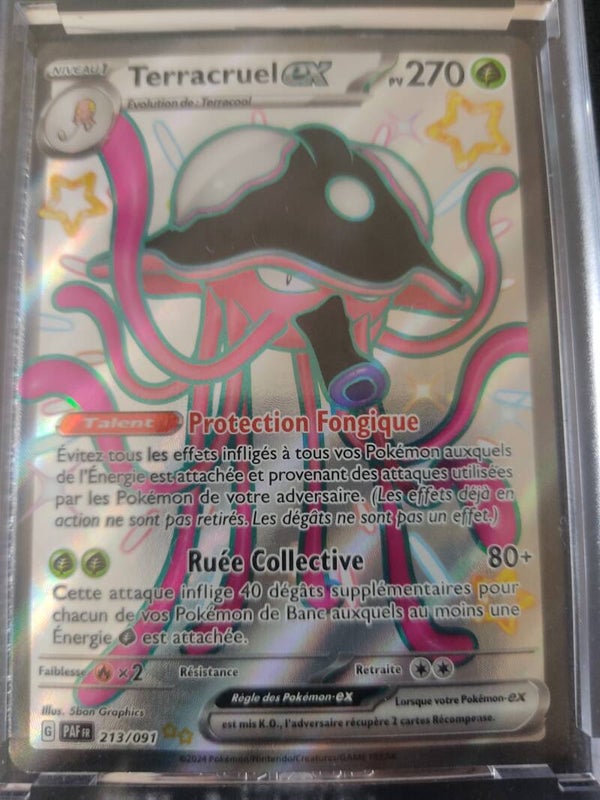 CARTE POKEMON  Terracruel EX